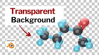 How to Render TRANSPARENT BACKGROUND in Blender | Scientific Illustration | Blender for Scientists