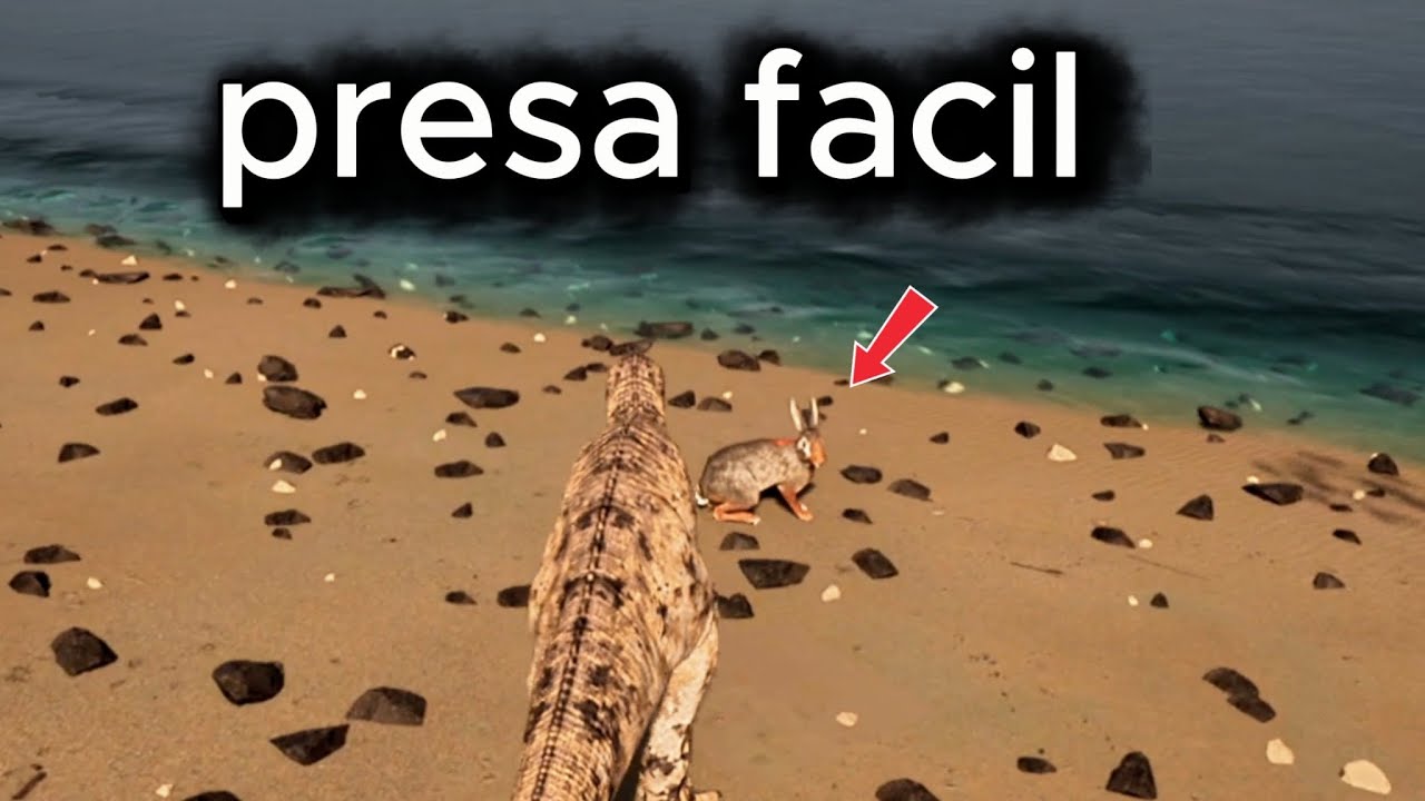 Cazamos un conejo 🐇  extinto  llevándo mi dinosaurio adulto Parte 3 