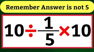 Most people Get This Simple Math Question Wrong