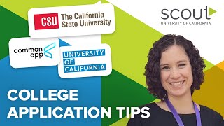 How to Report UC Scout Courses on College Applications
