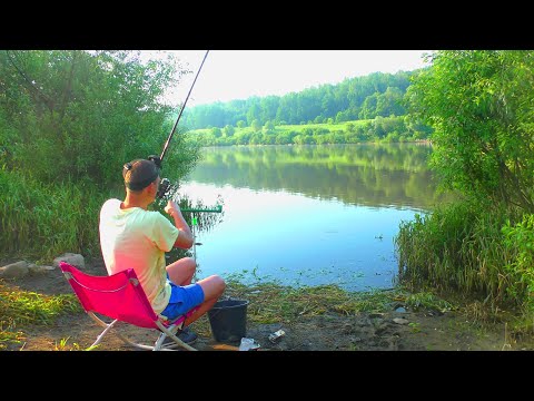 Рыбалка на Оке в Июне, Фидер , Погода сказка, Отдых на Природе