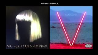Elastic Heart vs Maps - Sia & Maroon 5 (Mashup)