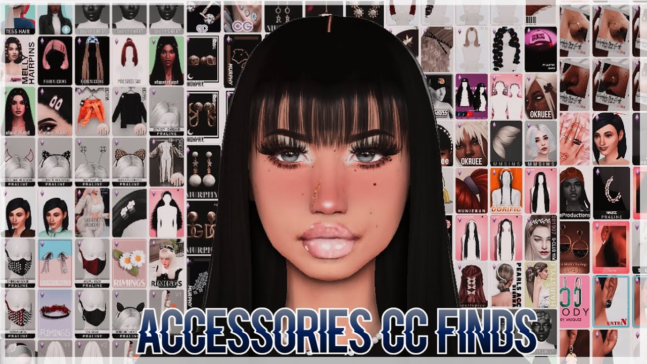 {100+} Sims 4 Accessories CC Finds | SIM DOWNLOAD & CC FOLDER #1 - C.S ❤.