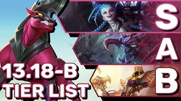 My Strategy & Tierlist For Climbing Patch 13.18-B | TFT Guide Teamfight Tactics