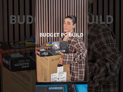 The Budget Baller PC, you can customize which CPU/GPU combo on our prebuilts through the website🤭