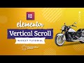 Elementor Vertical Scroll Navigation Widget Tutorial