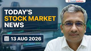 Daily Stock Market News 13-Aug-2026 US Inflation Cools Jio Credit Deal Airtel Price Hike