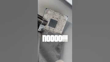 HE BENT HIS CPU PINS! 😡❌