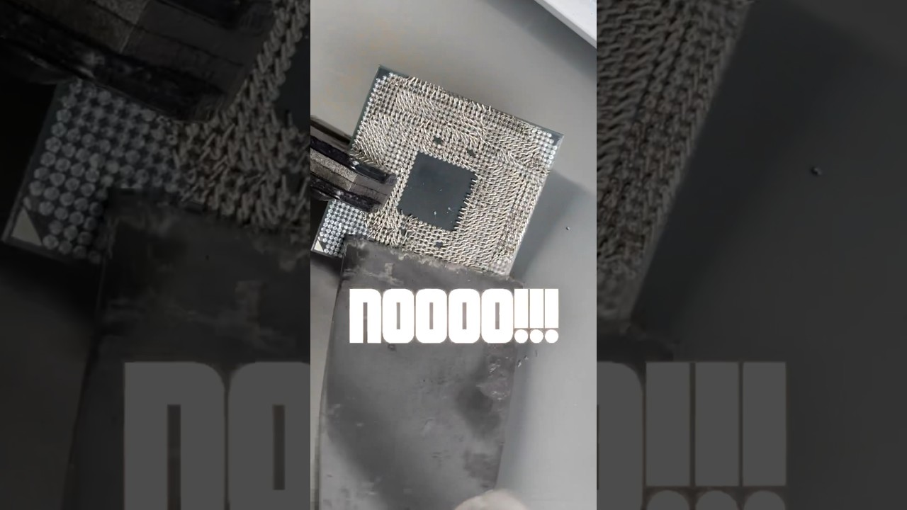 HE BENT HIS CPU PINS! 😡❌