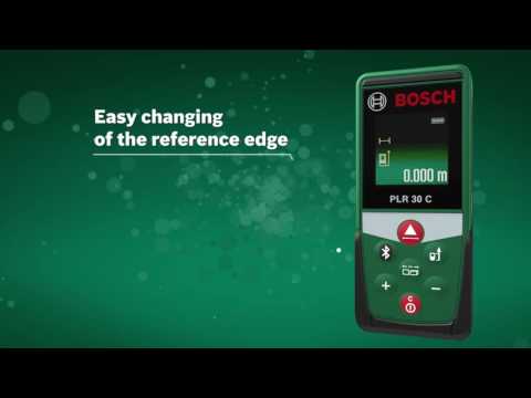 Comment: Mesurer les distances jusqu'à 30 m avec Bosch Laser Mesure 30 C PLR