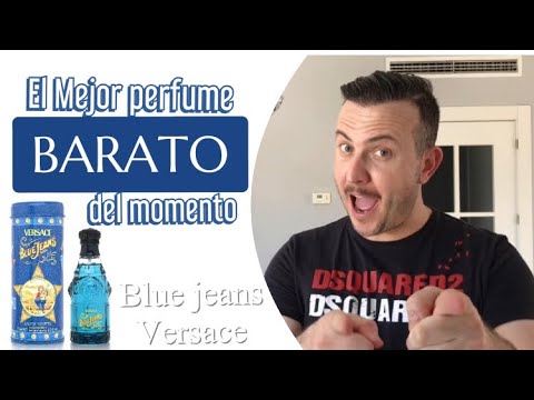El mejor perfume barato del momento. Blue Jeans Versace. Reseña en Español  - YouTube