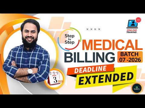 Medical Billing & Coding Complete Training | Step-by-Step Practical Training | Last Date Extended