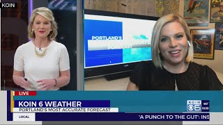 WEATHER FORECAST: Cooler tomorrow, more clouds