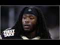 Should Alvin Kamara get paid like top-tier RBs? First Take debates