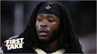 Should Alvin Kamara get paid like top-tier RBs First Take debates