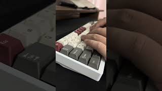 Higanbana switch testing - soundtest asem #typingspeedtest #typingtest #switch #test #customkeyboard