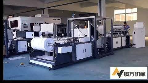 Fully Automatic D-cut Non Woven Bag Making Machine