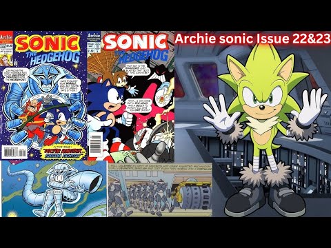 Reaction to Archie Sonic comic review Issue 22&23
