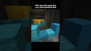 POV The whole group chat can't afford geometry dash...