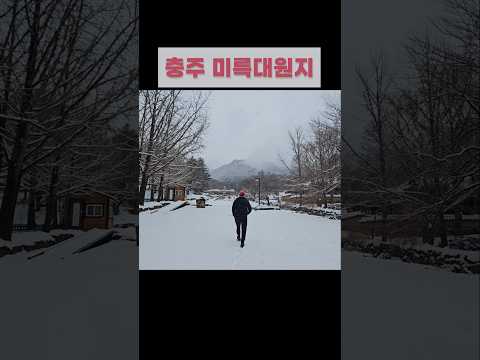 눈 내리는 월악산... #미륵대원지 #충주 #한능검 #77회 #문단속