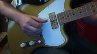 Waterslide Coodercaster Telemaster Offset Style Wmojo Uk Lap Steel & D Foil Pickups