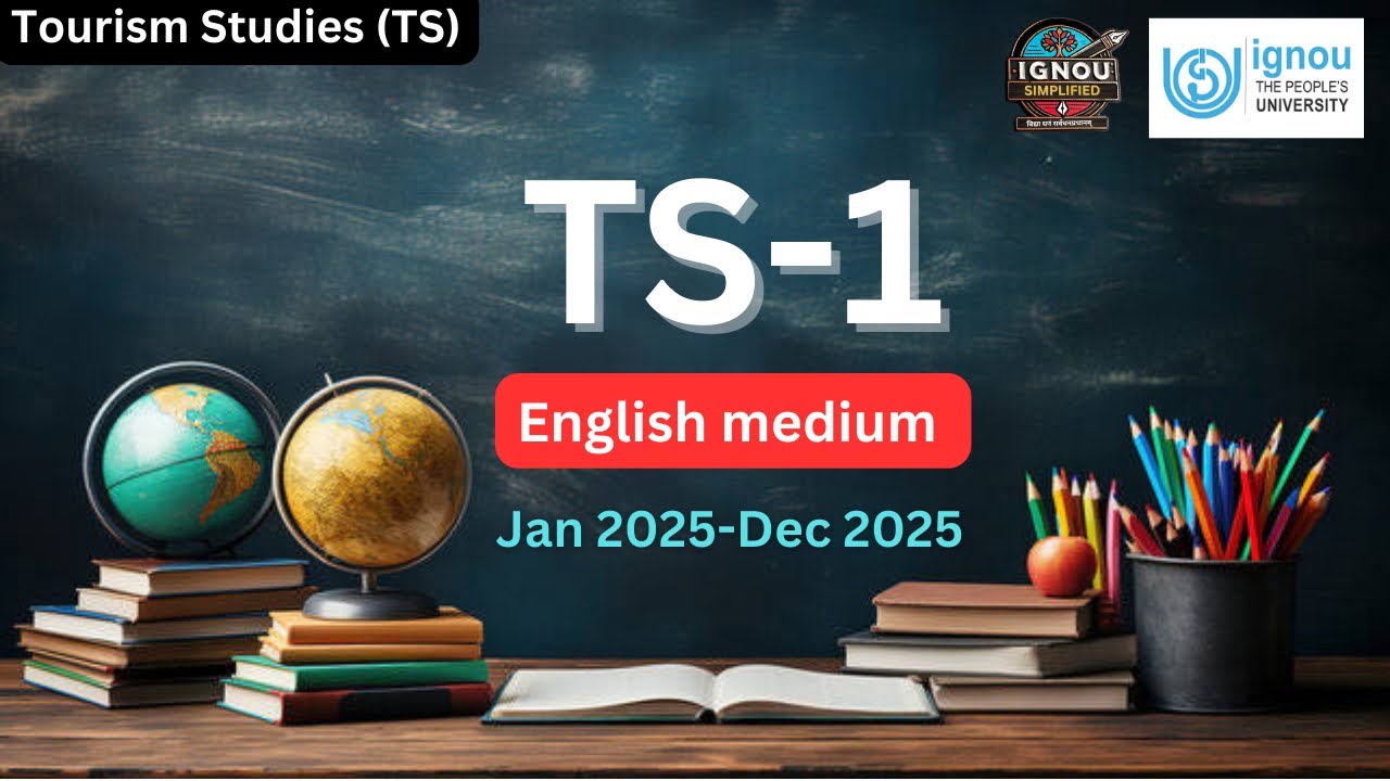 TS-1 ignou assignment 2025 | Tourism studies ignou assignment first semester assignment 2025 | ignou