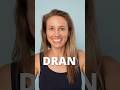 The meanings of DRAN vs DARAN in German! See the full video lesson on my channel. #learngerman