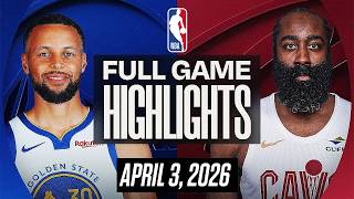 Warriors Vs Cavaliers Full Game Highlights April 3, 2026 Nba Highlights Today Nba 2K26 Gameplay