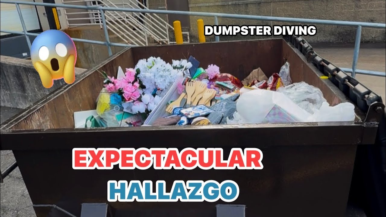 🛑DUMPSTER DIVING♻️EXPECTACULAR HALLAZGO😱😳