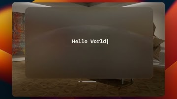 Build visionOS apps with NativeScript - Hello World Tutorial building the main window
