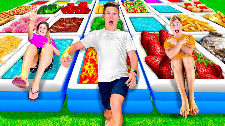 NON SCEGLIERE LA PISCINA SBAGLIATA CHALLENGE! *100 PISCINE MISTERIOSE*💦
