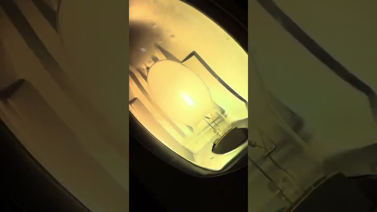 Mercury vapor lamp warm up