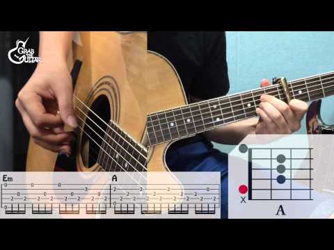 그랩더기타 If You 빅뱅 BIGBANG Guitar Tutorial 통기타 강좌