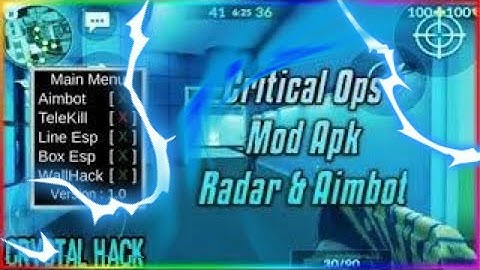 CRITICALOPS HACK/IOS/AIMBOT/MODMENU/ESP/SHOOTING THREW WALLS