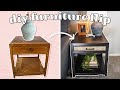 I gave this THRIFTED END TABLE a complete TRANSFORMATION! ✨ (+ Concrete Lamp DIY)