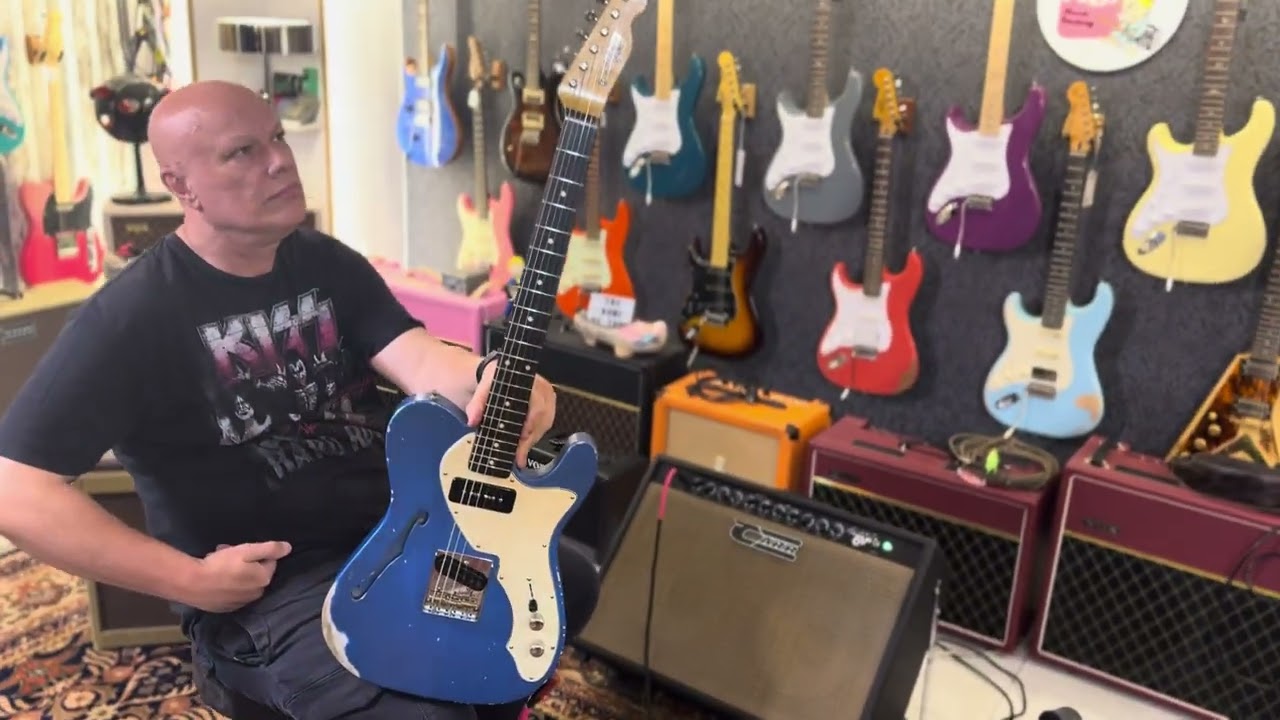 Rittenhouse Guitars T Model Tele Thinline 1968 Style Custom Order