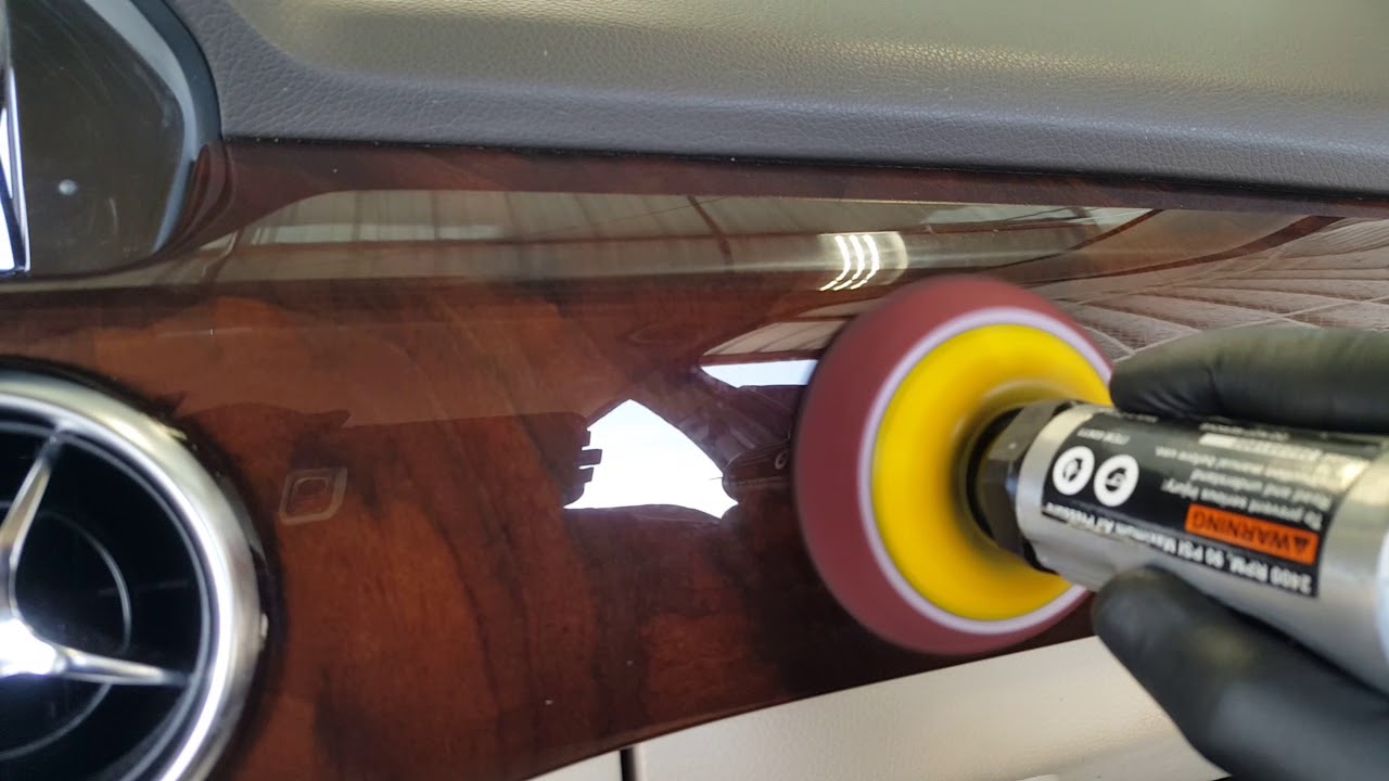 Polishing car interior plastic/trim YouTube