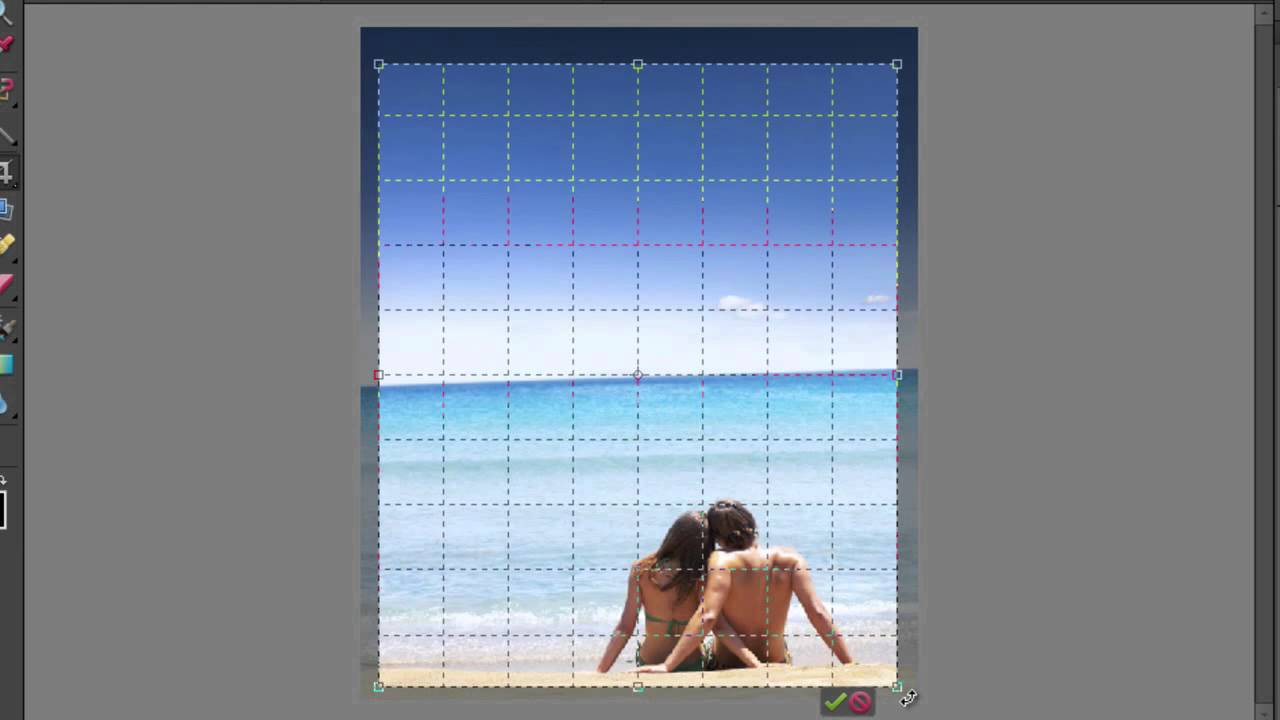 Photoshop Elements 10: Use Crop Guides for Better Composition