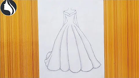 Dress designs drawing