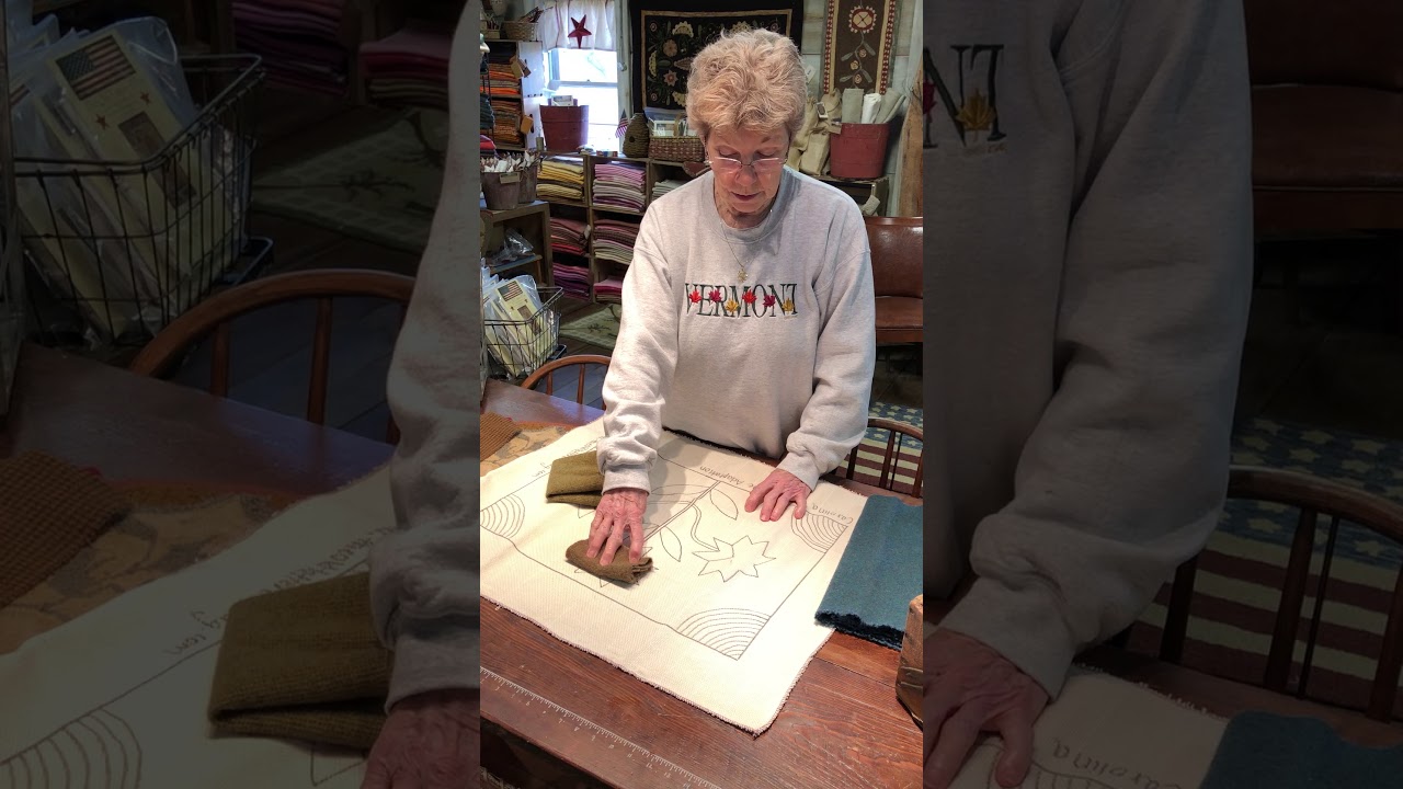 How much wool do I need to hook a rug?