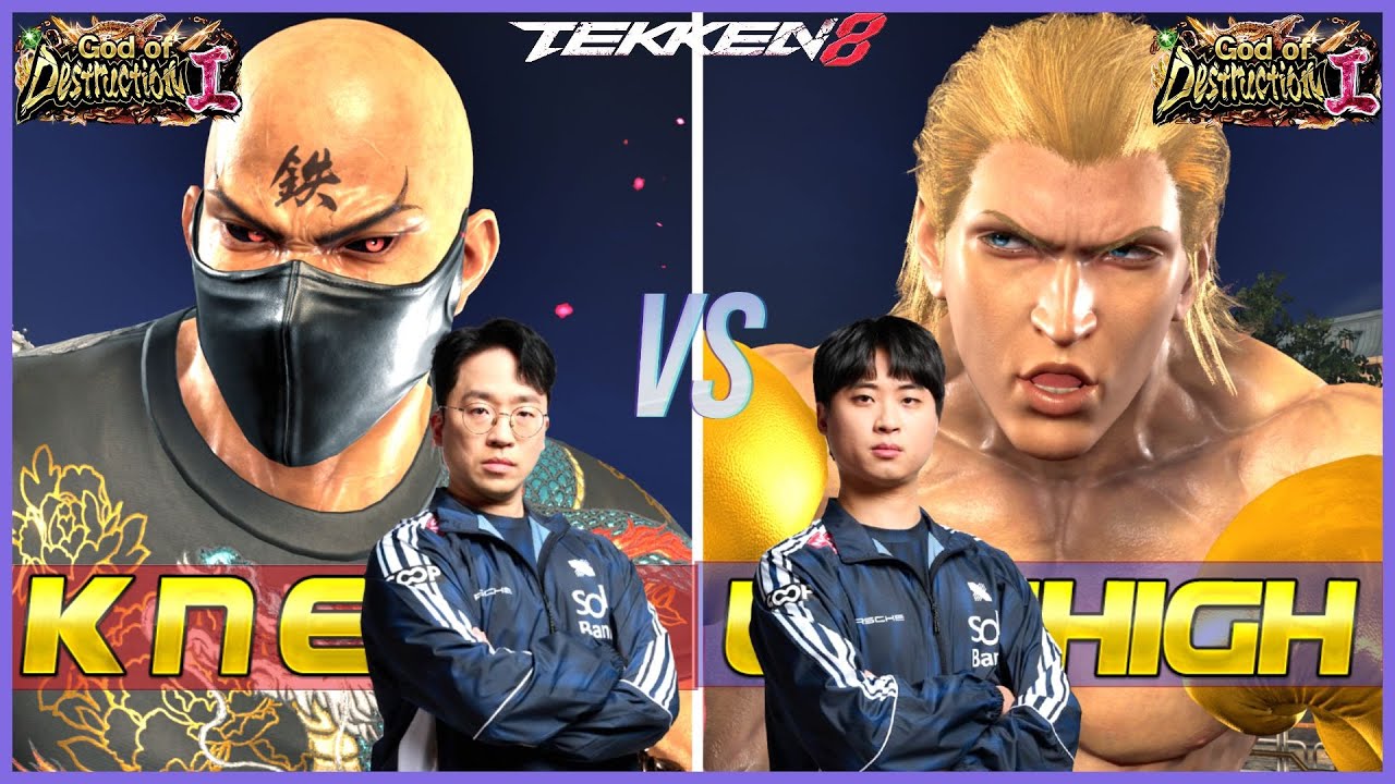 T8 ▰ KNEE (Фэн) против LOWHIGH (Стив) ▰ Геймплей Tekken 8 высокого уровня