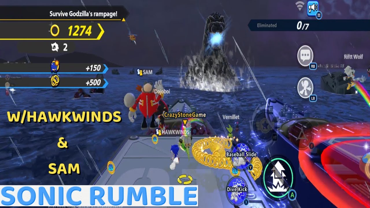 Sonic Rumble-Part 5 (Steam) W/Hawkwinds & Sam