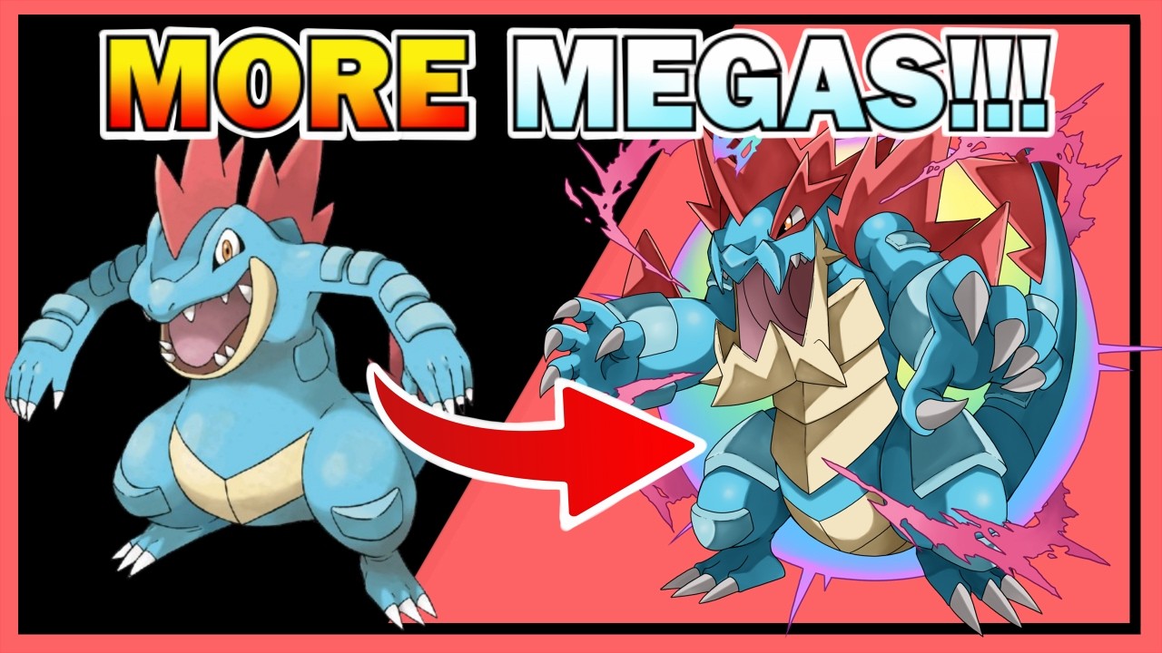Что если я сделаю новые мега-эволюции покемонов для Legends ZA!!!