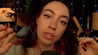 ASMR | Goodnight Personal Attention ✨(face/mic brushing, lens covering)