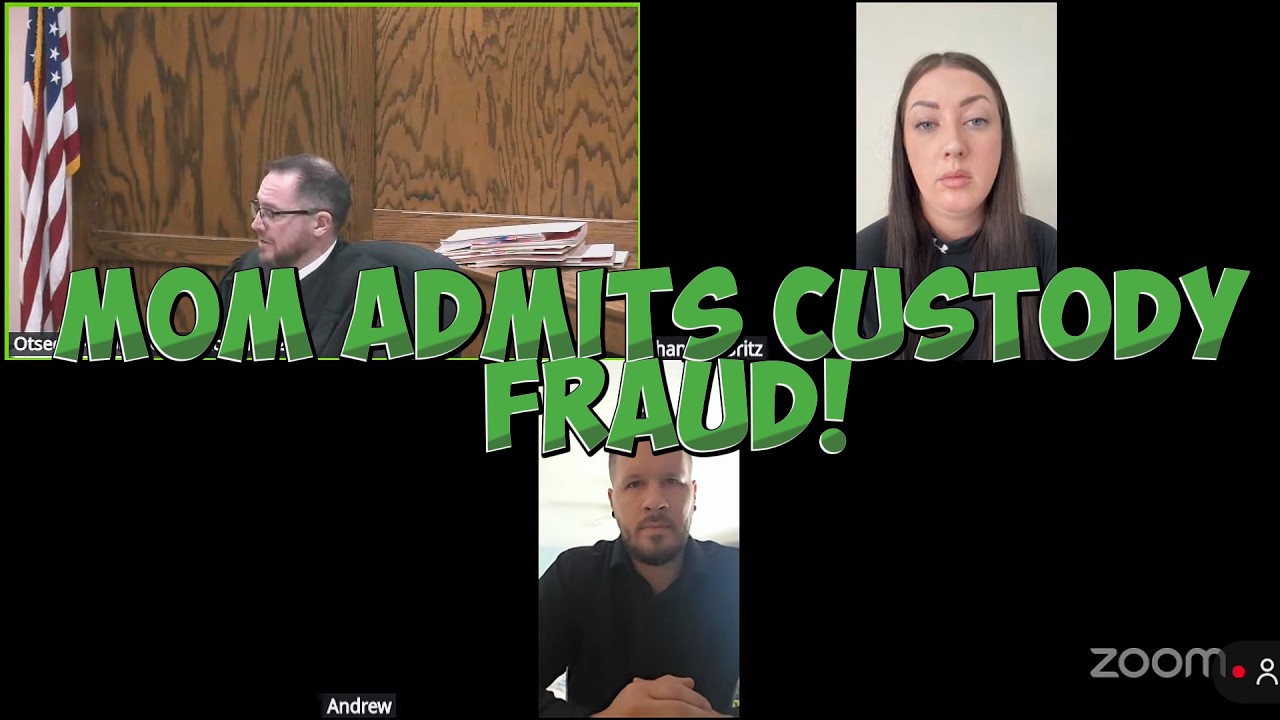 We LIED to the Court! Mom ADMITS Faking 50/50 Custody to Lower Dad's Payments