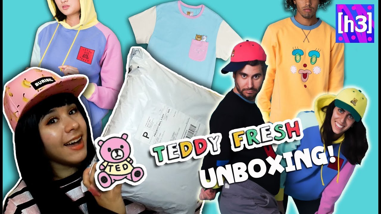 ❤ H3H3 Teddy Fresh Review❤ CUTE & COLORFUL Hoodie Haul!