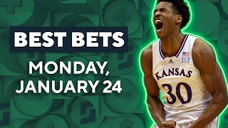 🏈🏀 Monday's BEST BETS from the NFL Playoffs and College Basketball! | The Early Edge screenshot 5