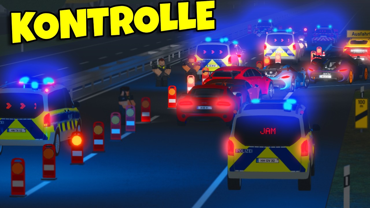 XXL-KONTROLLE mit MATRIX in NOTRUF HAMBURG ESKALIERT | ROBLOX Deutsch Notruf Hamburg
