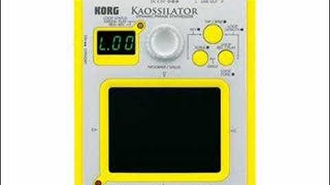 kaossilator first day