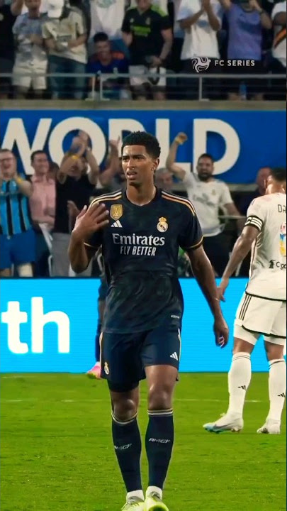 Jude Bellingham reaction to Kroos assist to Vini Jr 🤯🥵 #shorts #bellingham #kroos #vinicius